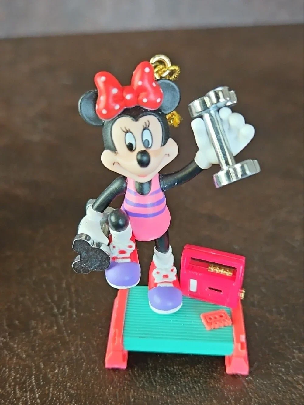 Disney Enesco Minnie Mouse Christmas Fitness Tree Ornament